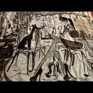 Henry Bendel Silk Scarf NWT